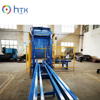 Ligne de production automatique de murs extérieurs en pierre artificielle de machine de remplissage de doseur de ciment