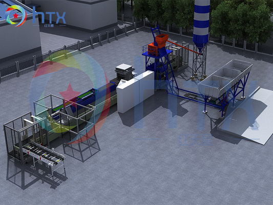 Machine de dosage concrète de pierre artificielle 300m2/H 10KW pour la construction