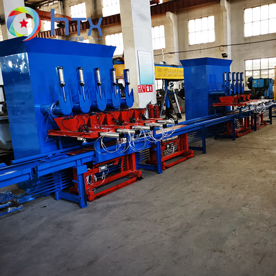Chaîne de production en pierre moulée humide de placage de machines de composants flexibles de conteneur