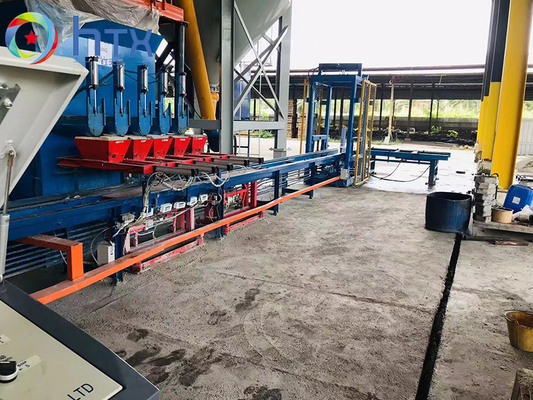 Chaîne de production fondue d'avance de panneau de mur 3D machine de bâti concrète de placage en pierre artificiel