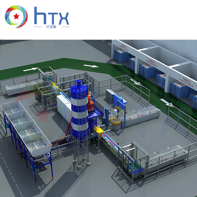 Système de dosage du béton Machine à pierre artificielle Haute vitesse Durable et précise