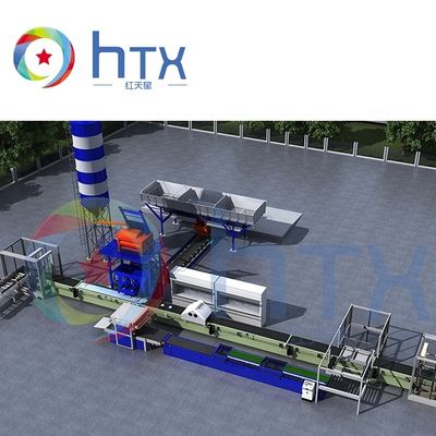Carrelage de dosage concret automatique à grande vitesse de système faisant la machine