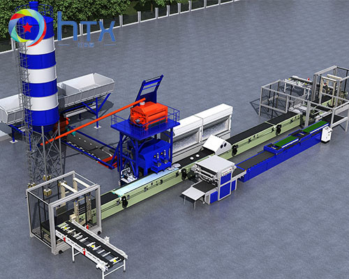 Machines automatiques pour la coulée humide de béton avec une grande durabilité et précision