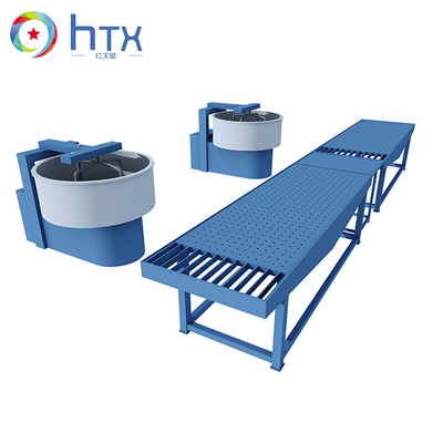 Machine pour la coulée automatique de béton sur mesure, pour le dosage humide, pour la fabrication de blocs de pavé