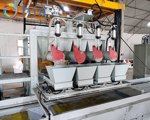 Machine automatique de dosage de béton de 2000 kg pour la production de pierre artificielle