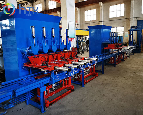 Machine automatique de dosage de béton moulé humide Équipement de production de panneaux muraux
