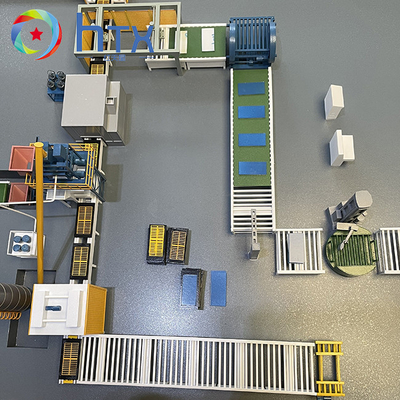 Ligne de production de panneaux muraux en pierre artificielle, machine à doser à coulée humide multifonctionnelle