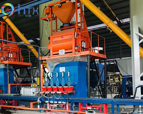 Ligne de production de panneaux muraux en pierre artificielle