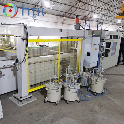 Système de commande automatique PLC ligne de production de faisceau de pierre de béton remplissant le bloc de retenue