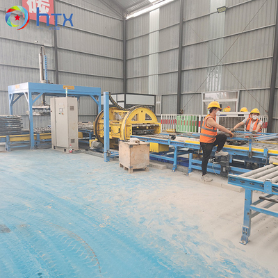 Ligne de production de pierre de faisceau de dosage de béton efficace pour les machines de coulée à l'humidité