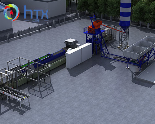 Système de dosage de béton intelligent Machine de coulée humide multifonctionnelle pour la production de pierre artificielle