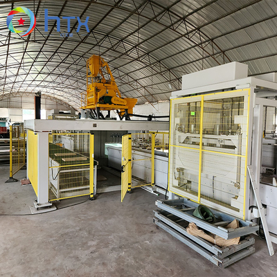 Ligne de production de pierres de seuil artificiel
