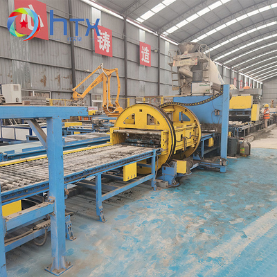 Machine de fabrication de panneaux de mur en béton à faible coût et à haut rendement