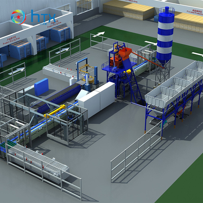 Machine de fabrication de pierre artificielle pour la ligne de coulée humide de béton personnalisable