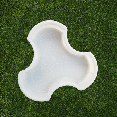 Moule en plastique concret décoratif fondu d'avance de machine à paver pour le jardin
