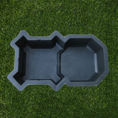 Diy a préfabriqué l'utilisation de 1500 fois de matière plastique de moule de machine à paver de jardin
