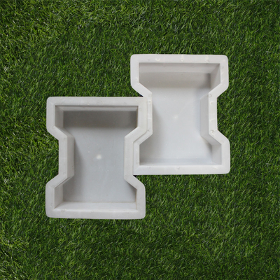 Diy a préfabriqué l'utilisation de 1500 fois de matière plastique de moule de machine à paver de jardin