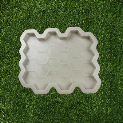Diy a préfabriqué l'utilisation de 1500 fois de matière plastique de moule de machine à paver de jardin