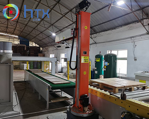 Ligne de production de panneaux muraux pour une production efficace